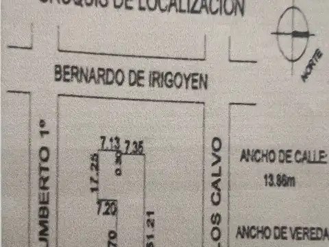 Tacuarí 1059 San Telmo Terreno 0  ambientes  En Venta LzdA -0